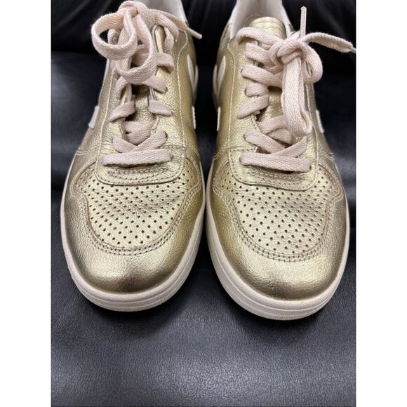 Veja V-10 LEATHER PLATINE PIERRE sneaker women’s Sz 9, $180 - Picture 5 of 10